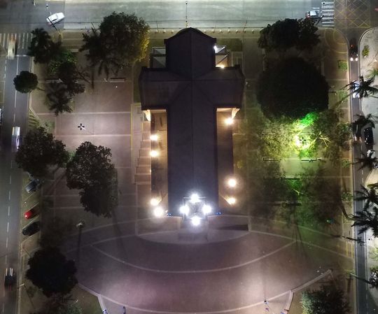 Drone Sobrevoando Igreja de ibirá Drone Sobrevoando Igreja de ibirá